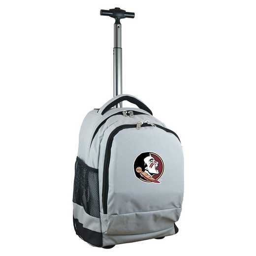 CLFSL780-GY: NCAA Florida State Seminoles Wheeled Premium Backpack